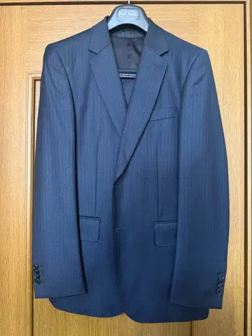Paul Smith 네이비 스트라이프 수트 베스트 M