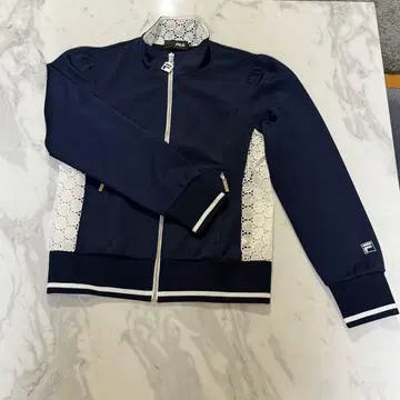 FILA 네이비 레이스 집업 자켓 M 사이즈
