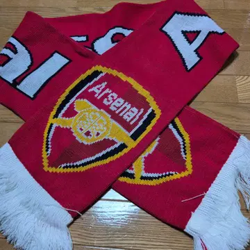 새상품 아스날 arsenal 축구 머플러 훌리건 머플러