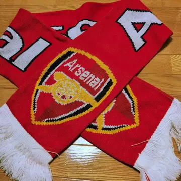 새상품 아스날 arsenal 축구 머플러 훌리건 머플러