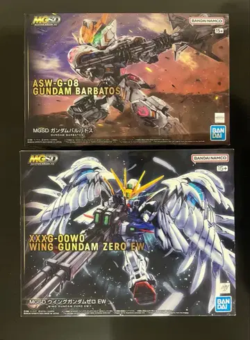 MGSD 윙건담 제로 EW & MGSD 건담 발바토스