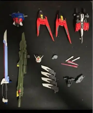 mg 퍼펙트 스트라이크 건담 ver. rm 분해 완품 정크