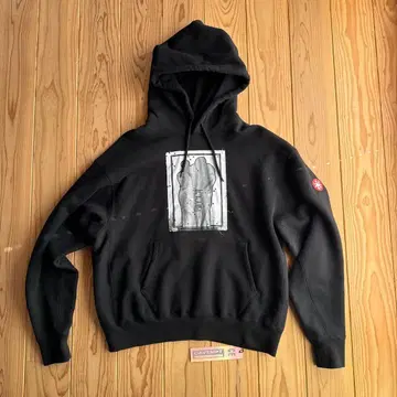 c.e 후드티 블랙 25ss AS 5d_or HOODY
