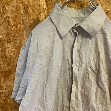 AE9197 MCM 반팔 셔츠 라이트 퍼플 여성용 L 사이즈