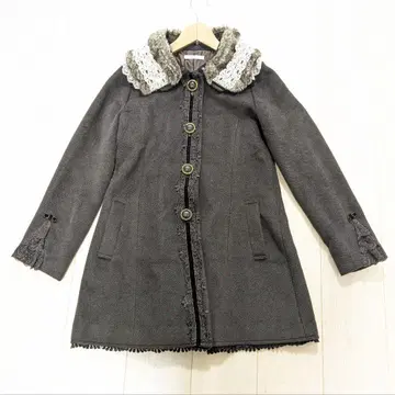 새상품급 axes femme 액시즈 코트 브라운 L 사이즈