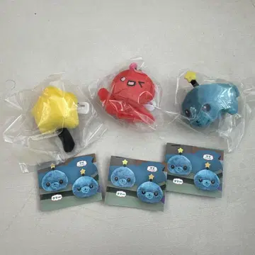 교육 방송 봉제 인형 가챠 3개 세트