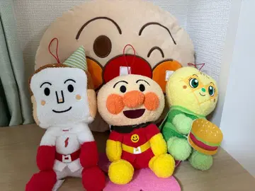 호빵맨 봉제 인형 4개 세트