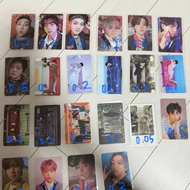 방탄 포카 판매합니다 !!