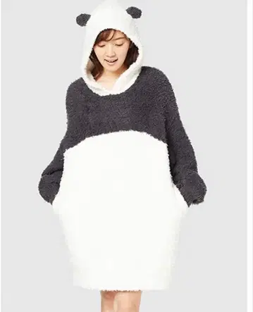 [젤라또피케] 새상품급 팬더 BIG 후드티 2019년 할로윈 한정품