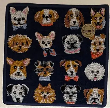 페이러 래브러리 도기 손수건 타월 새상품 페이러 기프트 백 포함