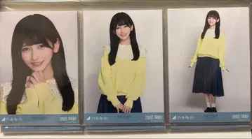 이케다 에이사 노기자카46 브로마이드 카라 부착 코디 컴프