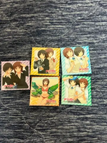아마가미 10주년 창설제 스퀘어 캔뱃지 사쿠라이 리호코 타치바나 미야
