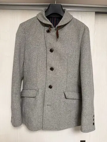 다케오 키쿠치 울 코트