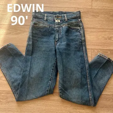 90's EDWIN 에드윈 테이퍼드 청바지
