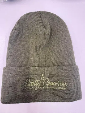 Scotty Cameron 니트 모자 올리브 그린