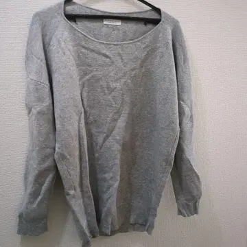 BEAUTY&YOUTH 그레이 긴팔 니트