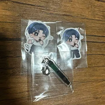 김재중 REVERIE 가챠 아크릴 참 씰