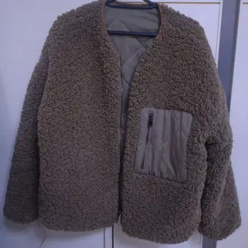 자라 보아 자켓 지퍼 포켓 부착