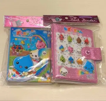 [미개봉 새상품] 물방울 씰 바인더 씰북 2종 세트 판매