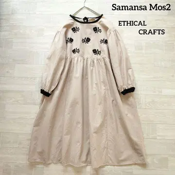 SM2 사만사 모스모스 ETHICAL CRAFTS 자수 원피스 F
