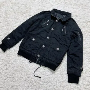 [ c6746 ] 점퍼 패딩 자켓 블랙 퀼팅 캐주얼