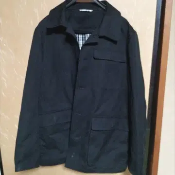 블랙 스텐칼라 자켓