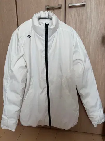 DESCENTE 다운 코트 52/XL 화이트
