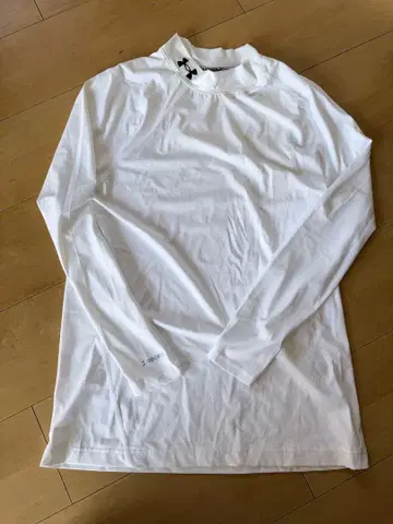 Under Armour HeatGear 화이트 긴팔 셔츠 LG