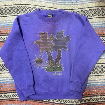 HONORS 퍼플 수베니어 맨투맨 L