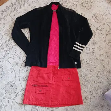 여성용 골프웨어 코디 세트 아디다스