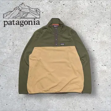 파타고니아 신틸라 스냅 T 얇은 소재 플리스 투톤 컬러 L 20년제 d