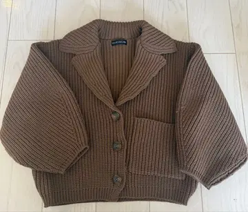 Searoomlynn 리브 브라운 가디건