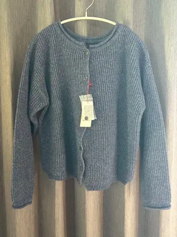 mao made 아세편직 2way 가디건 택 포함 새상품