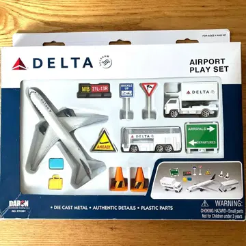 델타 델타항공 공항 플레이세트