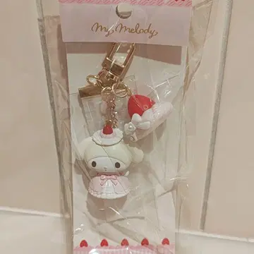 마이멜로디 딸기 휘핑 케이크 키링 산리오