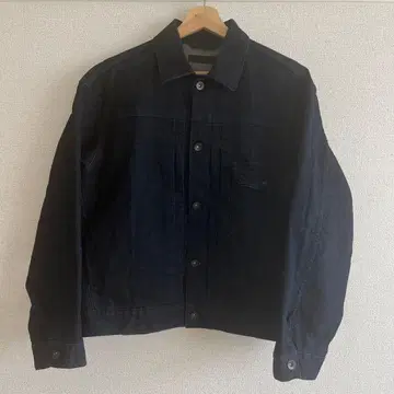 유니클로 데님 자켓 데님 자켓 퍼스트 모델 1st 다크 네이비