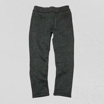 NANO UNIVERSE 속기모 니트 이지 팬츠 남성용 그레이 S