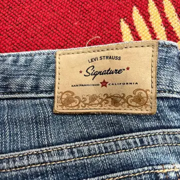 Levi Strauss Signature 스트레이트 데님 31인치