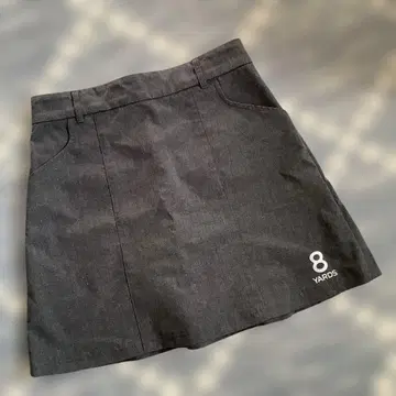 8 YARDS 여성용 스커트 L 사이즈 다크 그레이