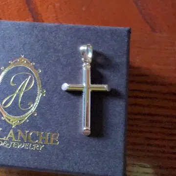 아발란체 K10YG 크로스 펜던트 탑