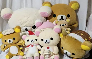 리락쿠마 봉제 인형 세트