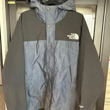 THE NORTH FACE 마운틴 후드티 블랙/데님