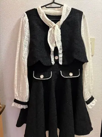 투 앨리스 트위드 원피스