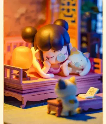 Nanci 골든 헤어핀 이어 시리즈 블라인드 박스 4번