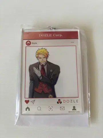 도즐 SNS풍 빅 아크릴 키링 (집사 Ver.)