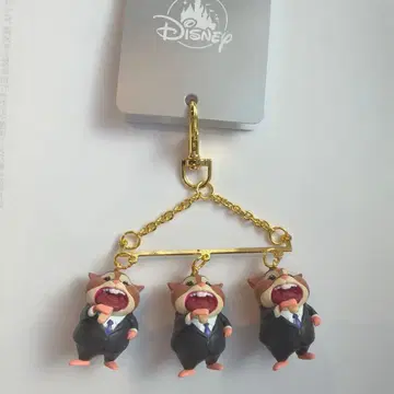 주토피아 레밍 비즈니스맨 키링 키체인