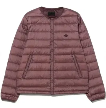 여성용 크루넥 이너 다운 자켓