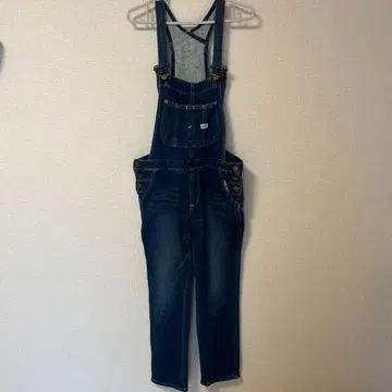 LEE 데님 살로펫 오버롤 올인원 여성용 M 사이즈