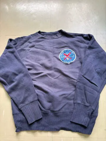 40s 퍼플네이비  프리덤 맨투맨