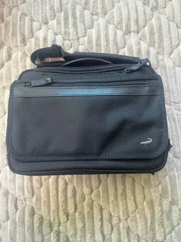 새상품급 크로커다일 나일론 비즈니스 백 카메라 백 (블랙)